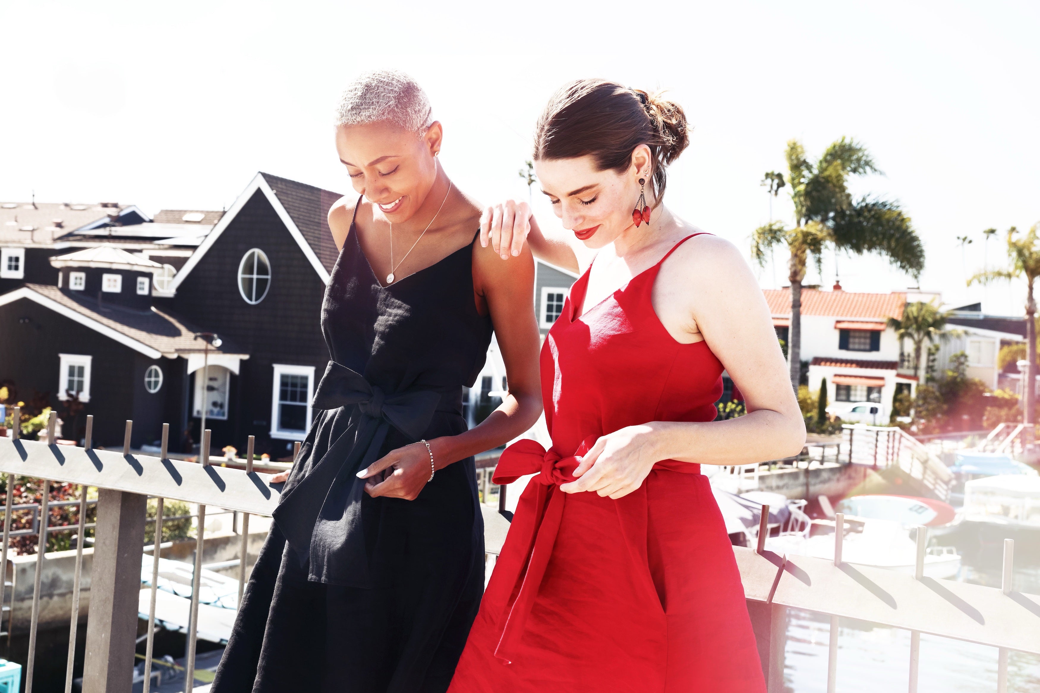 Maya Dress - Scarlet Red Ellettelle Maya Dress - Scarlet Red Ellettelle